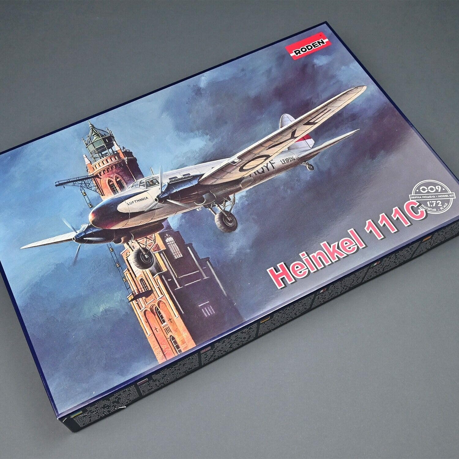 【中古】 ローデン 1/72 ハインケル111C ルフトハンザ 70001 プラモデル Amazon | ローデン 1/72 ハインケル111C ルフトハンザ 70001